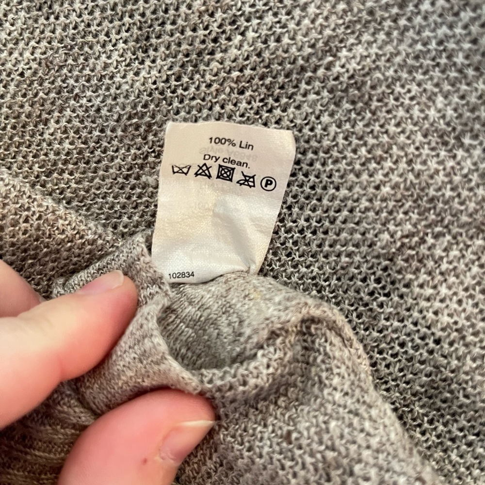 Women’s Madewell linen cardigan. - Picture 5 of 8